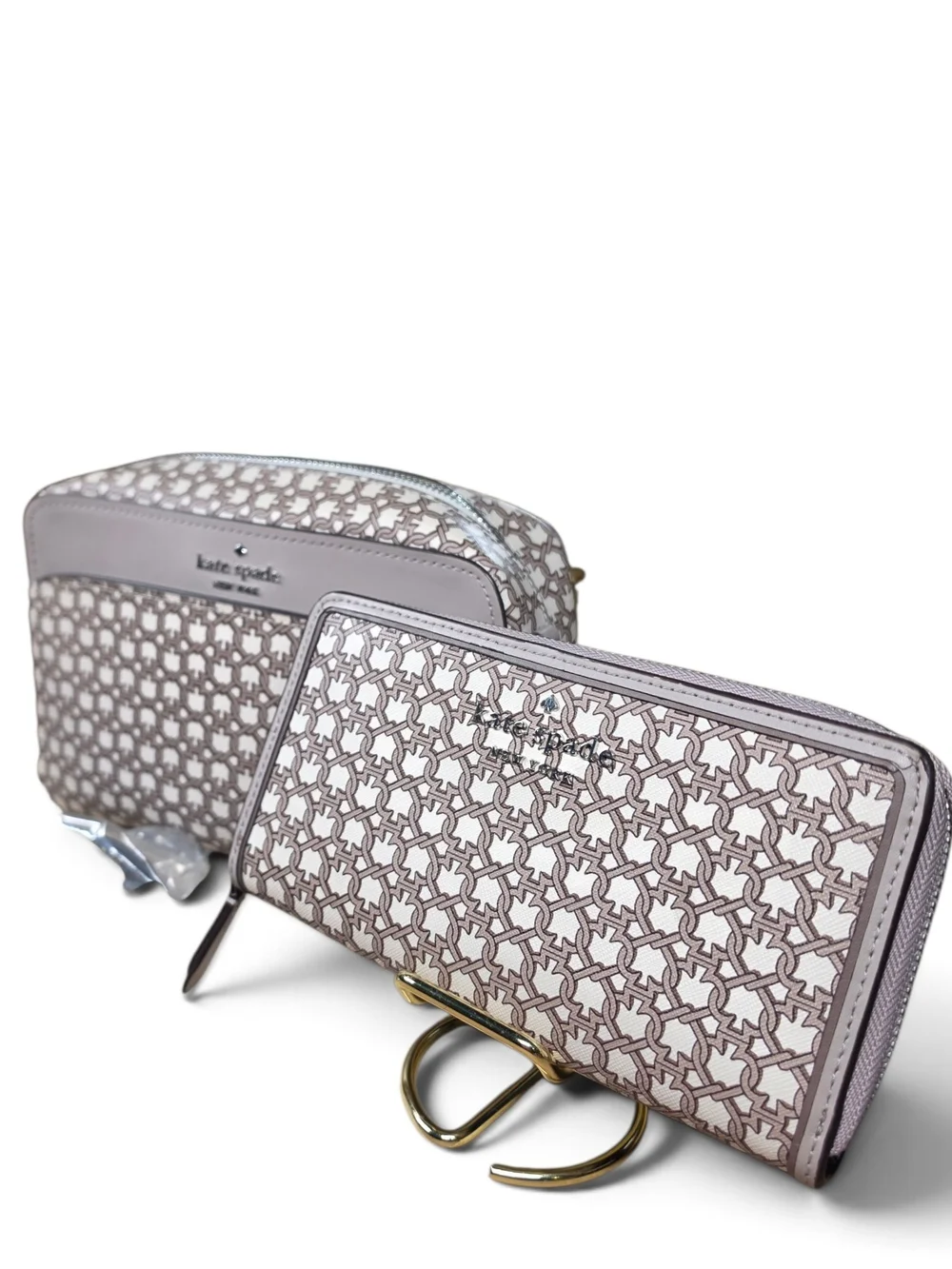 kate spade SPADE LINK Camera Crossbody w/ Wallet Set (Combined Retail $508)
